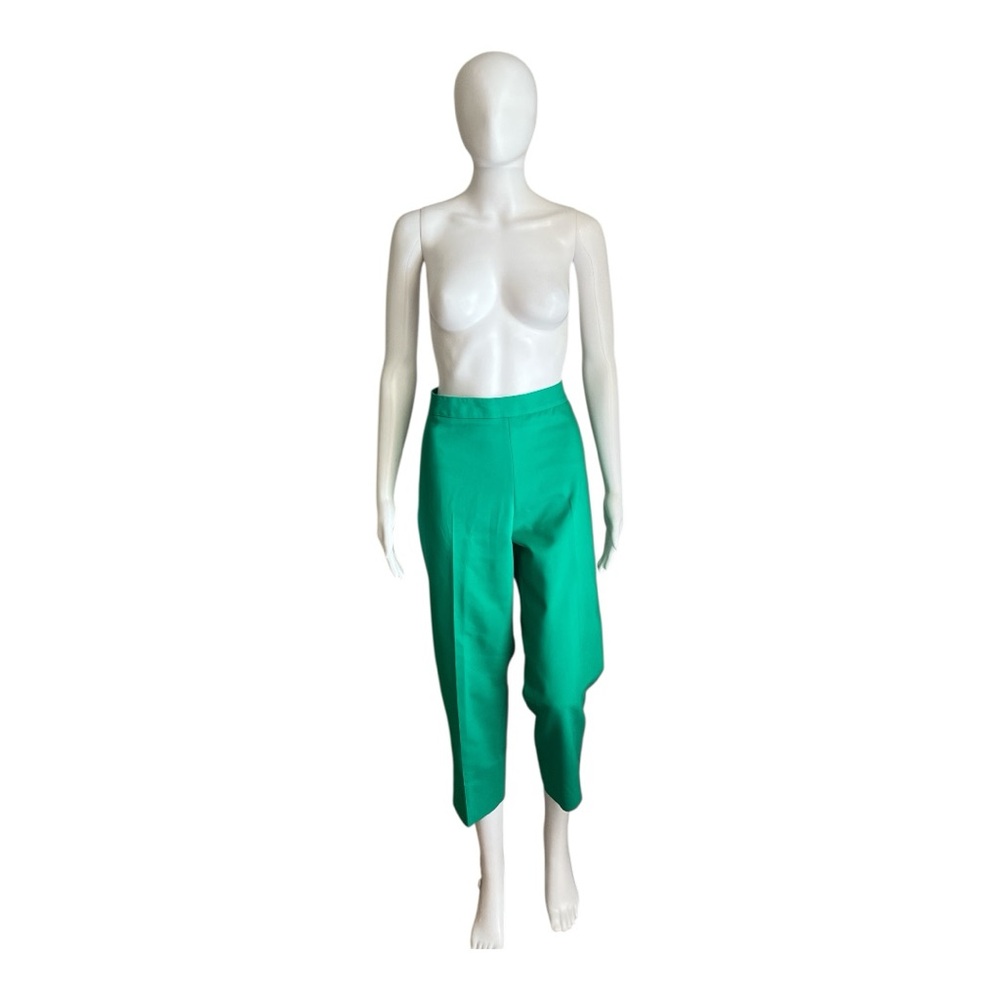 Chaus Courtney Crop Green Women's Pants Size 10